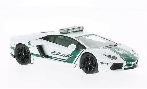 Lamborghini Aventador LP700-4 1/43 IXO Dubai Polizei 2012 modellautos