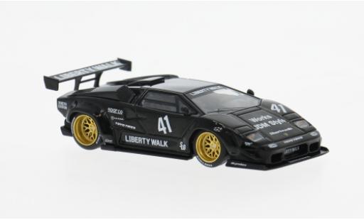 Lamborghini Countach 1/64 Mini GT LB-Works schwarz 2024 1:64 modellautos