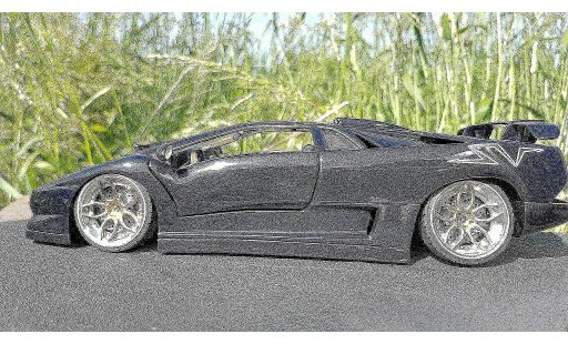 Lamborghini Diablo SV 1/18 Maisto blu fontus jantes 20 pouces modellautos