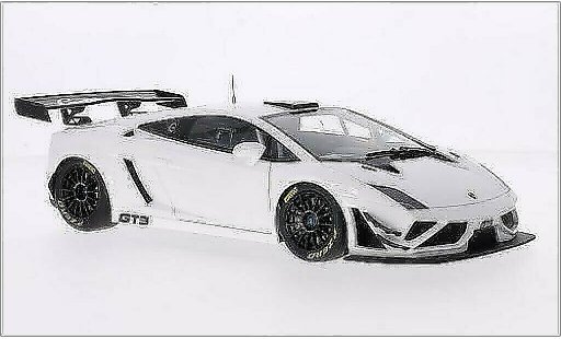 Lamborghini Gallardo GT3 FL2 1/18 Autoart weiss 2013 modellautos
