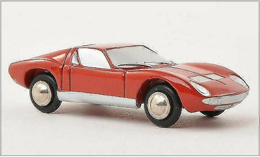 Lamborghini Miura Base 1/90 Schuco rot modellautos