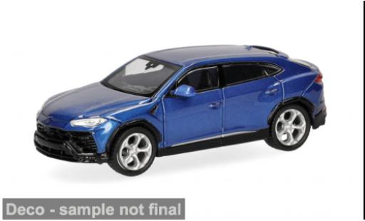 Modellautos Lamborghini Urus blau 1/87 Micro City 87