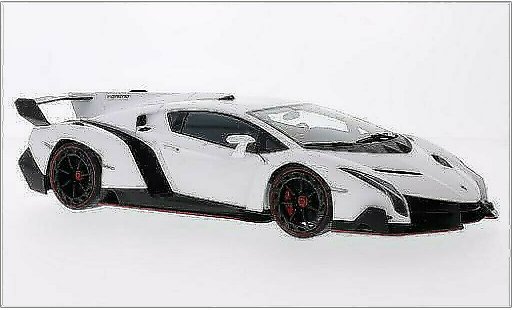 Lamborghini Veneno Coupe 1/18 Autoart weiss 2013 modellautos
