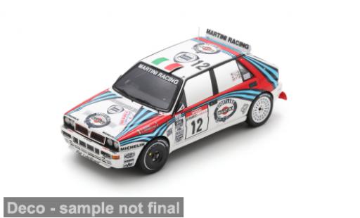 Lancia Delta 1/43 Spark HF integrale EVO Tour de Corse 1992 #12 A.Aghini/S.Farnocchia 1:43 modellautos