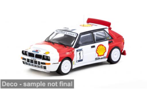 Lancia Delta 1/64 Tarmac Works HF Integrale Mogürt-Salgó Rallye 1993 #1 L.S.Ranga/E.Büki 1:64 modellautos