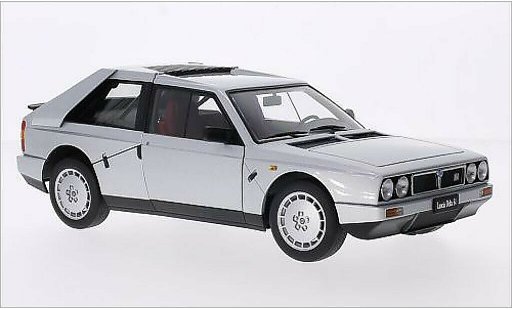 Lancia Delta S4 1/18 Autoart mettalic grau 1985 modellautos