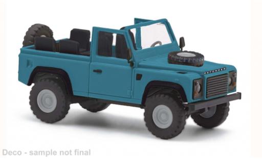 Land Rover Defender 1/87 Busch 90 t&uuml;rkis/schwarz 1983 1:87 modellautos