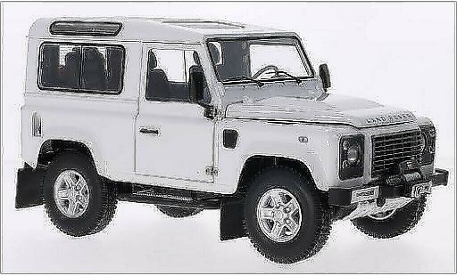 Land Rover Defender 90 1/18 Kyosho weiss modellautos