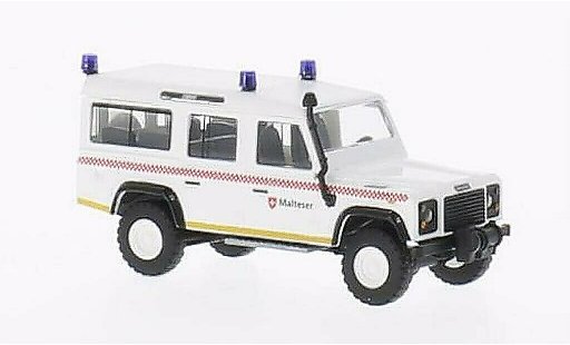 Land Rover Defender Base 1/87 Busch Malteser modellautos