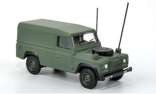 Land Rover Defender Base 1/76 Oxford mattgr&Atilde;&frac14;n 1984 modellautos