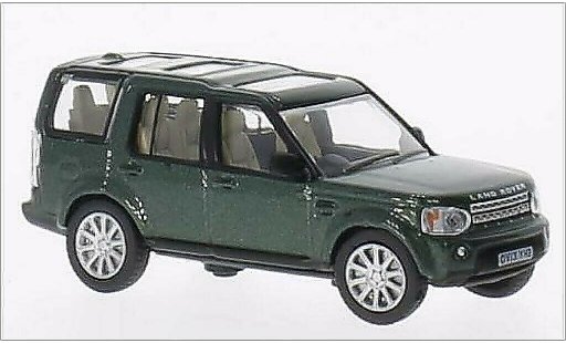 Land Rover Discovery Base 1/76 Oxford 4 mettalic gr&Atilde;&frac14;n RHD modellautos