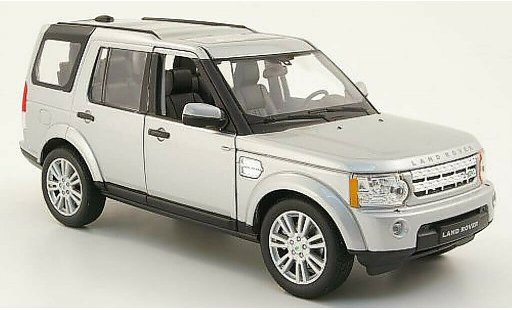 Land Rover Discovery Base 1/24 Welly 4 grau modellautos