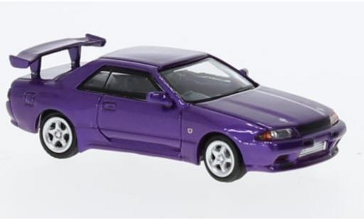 Nissan Skyline 1/87 Lang Feng Model GT-R (R32) metallise violett 1:87 modellautos
