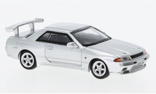 Nissan Skyline 1/87 Lang Feng Model GT-R (R32) silber 1:87 modellautos