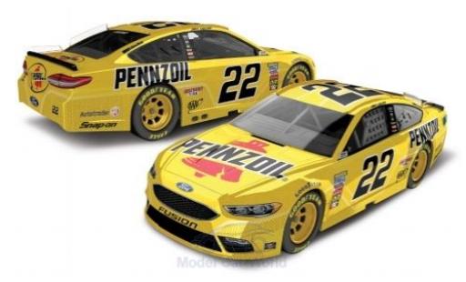 Modellautos Ford Fusion 1/64 Lionel Racing No.22 Team Penske Pennzoil Nascar 2018 J.Logano Ford Fusion 1/64 Lionel Racing No.22 Team Penske Pennzoil Nascar 2018 J.Logano modellautos