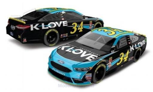 Modellautos Ford Fusion 1/64 Lionel Racing No.34 FrontRow Motorsports K-Love Nascar 2018 M.McDowell Ford Fusion 1/64 Lionel Racing No.34 FrontRow Motorsports K-Love Nascar 2018 M.McDowell modellautos