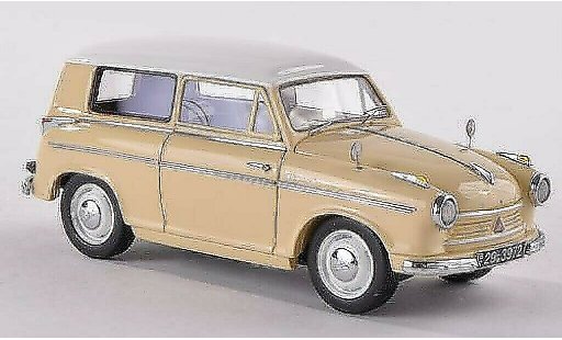 Lloyd Alexander Kombi 1/43 Neo beige/weiss 1958 modellautos