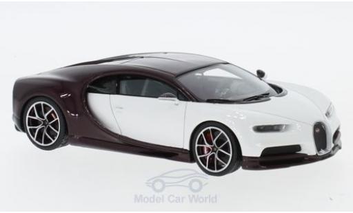 Modellautos Bugatti Chiron 1/43 Look Smart weiss/violett Bugatti Chiron 1/43 Look Smart weiss/violett modellautos