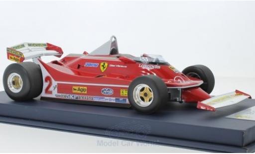 Ferrari 312 1/18 Look Smart T5 No.2 Formel 1 GP Kanada 1980 G.Villeneuve modellautos