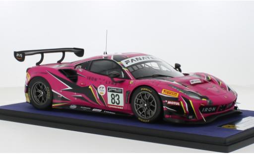 Modellautos Ferrari 488 1/18 Look Smart GT3 EVO No.83 Iron Dames 24h Spa 2022 1:18 Ferrari 488 1/18 Look Smart GT3 EVO No.83 Iron Dames 24h Spa 2022 1:18 modellautos