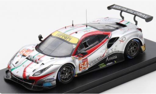 Modellautos Ferrari 488 1/43 Look Smart GTE EVO No.54 AF Corse 24h Le Mans 2020 F.Castellacci/G.Fisica/T.Flohr Ferrari 488 1/43 Look Smart GTE EVO No.54 AF Corse 24h Le Mans 2020 F.Castellacci/G.Fisica/T.Flohr modellautos
