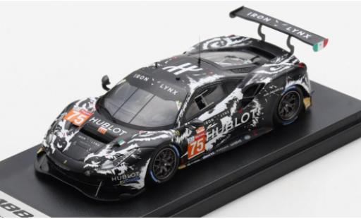 Modellautos Ferrari 488 1/43 Look Smart GTE EVO No.75 Iron Lynx 24h Le Mans 2020 M.Cressoni/R.Mastronardi/A.Piccini Ferrari 488 1/43 Look Smart GTE EVO No.75 Iron Lynx 24h Le Mans 2020 M.Cressoni/R.Mastronardi/A.Piccini modellautos