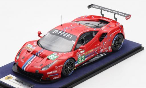 Modellautos Ferrari 488 1/18 Look Smart GTE EVO No.82 Risi Competizione 24h Le Mans 2020 S.Bourdais/J.Gounon/O.Pla Ferrari 488 1/18 Look Smart GTE EVO No.82 Risi Competizione 24h Le Mans 2020 S.Bourdais/J.Gounon/O.Pla modellautos