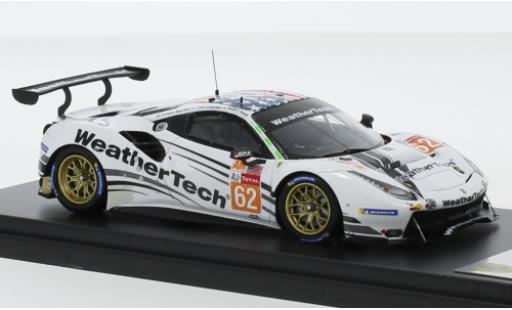Modellautos Ferrari 488 1/43 Look Smart GTE No.62 WeatherTech Racing WeatherTech 24h Le Mans 2019 C.MacNeil/R.Smith/T.Vilander Ferrari 488 1/43 Look Smart GTE No.62 WeatherTech Racing WeatherTech 24h Le Mans 2019 C.MacNeil/R.Smith/T.Vilander modellautos