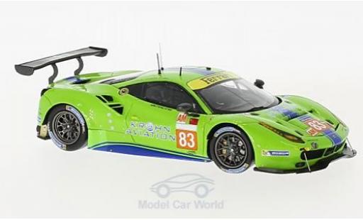 Modellautos Ferrari 488 1/43 Look Smart GTE No.83 DH Racing 24h Le Mans 2017 T.Krohn/N.Jönsson/A.Bertolini Ferrari 488 1/43 Look Smart GTE No.83 DH Racing 24h Le Mans 2017 T.Krohn/N.Jönsson/A.Bertolini modellautos
