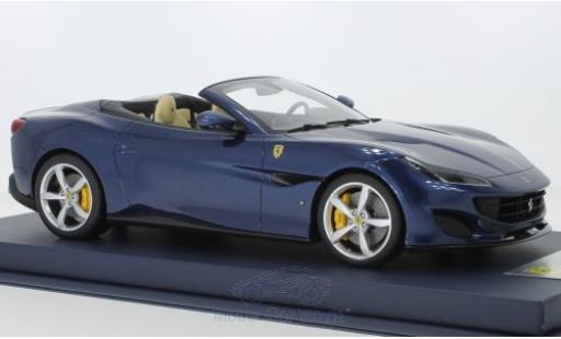 Modellautos Ferrari Portofino 1/18 Look Smart mettalic blau 2018 Ferrari Portofino 1/18 Look Smart mettalic blau 2018 modellautos