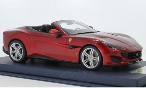 Modellautos Ferrari Portofino 1/18 Look Smart mettalic rot 2018 Ferrari Portofino 1/18 Look Smart mettalic rot 2018 modellautos