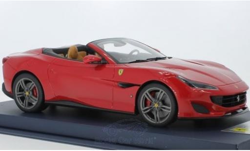 Modellautos Ferrari Portofino 1/18 Look Smart rot 2018 Interieur beige Ferrari Portofino 1/18 Look Smart rot 2018 Interieur beige modellautos