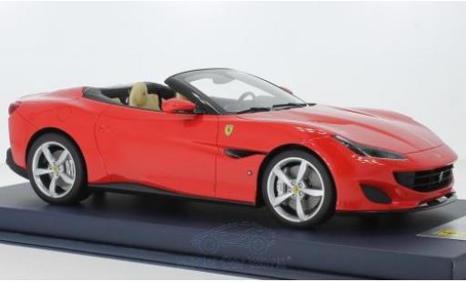 Modellautos Ferrari Portofino 1/18 Look Smart rot 2018 Interieur beige Ferrari Portofino 1/18 Look Smart rot 2018 Interieur beige modellautos