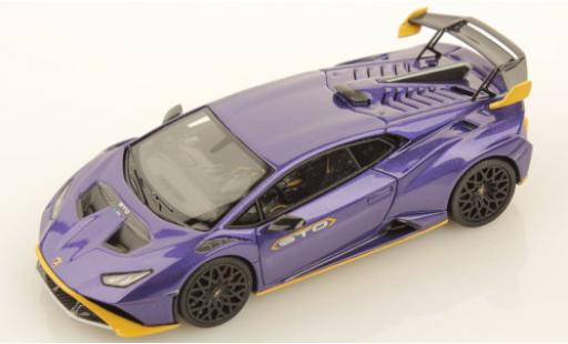 Modellautos Lamborghini Huracan 1/43 Look Smart STO mettalic violett/mettalic gelb Lamborghini Huracan 1/43 Look Smart STO mettalic violett/mettalic gelb modellautos