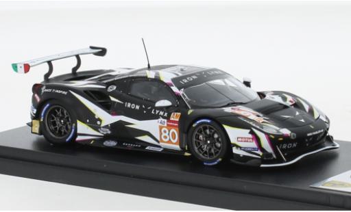 Modellautos Ferrari 488 1/43 Look Smart GTE EVO No.80 Iron Lynx 24h Le Mans 2021 Ferrari 488 1/43 Look Smart GTE EVO No.80 Iron Lynx 24h Le Mans 2021 modellautos