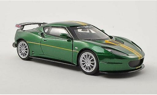 Lotus Evora GT4 1/24 Motormax gr&Atilde;&frac14;n/gelb modellautos