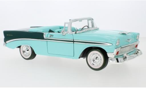 Chevrolet Bel Air 1/18 Lucky Die Cast Cabrio türkis/grün 1956 modellautos