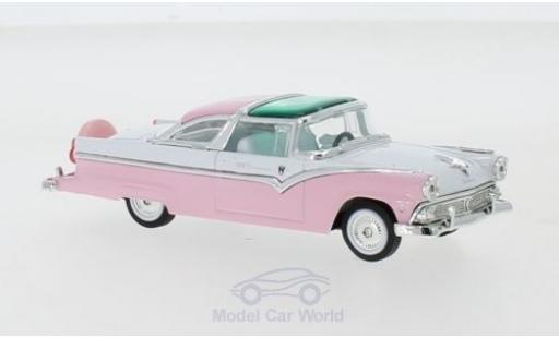 Modellautos Ford Crown 1/43 Lucky Die Cast Victoria rosa/weiss 1955 Ford Crown 1/43 Lucky Die Cast Victoria rosa/weiss 1955 modellautos
