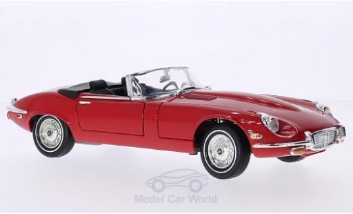 Modellautos Jaguar E-Type 1/18 Lucky Die Cast Roadster rot 1971 Verdeck geöffnet Jaguar E-Type 1/18 Lucky Die Cast Roadster rot 1971 Verdeck geöffnet modellautos
