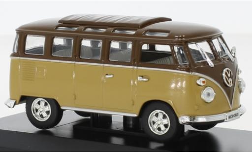 Modellautos Volkswagen T1 1/43 Lucky Die Cast Samba braun/braun 1962 Volkswagen T1 1/43 Lucky Die Cast Samba braun/braun 1962 modellautos