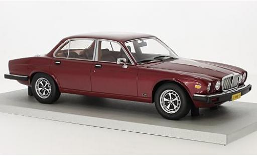 Modellautos Jaguar XJ 1/18 Lucky Step Models 6 mettalic rot 1982 Jaguar XJ 1/18 Lucky Step Models 6 mettalic rot 1982 modellautos