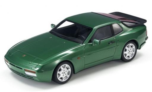 Porsche 944 1/18 Lucky Step Models Turbo S mettalic grün modellautos