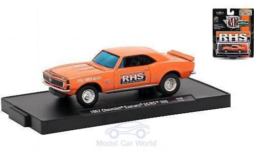 Modellautos Chevrolet Camaro RS 1/64 M2 Machines SS/RS 396 mettalic orange Racing Head Service (RHS) 1967 Chevrolet Camaro RS 1/64 M2 Machines SS/RS 396 mettalic orange Racing Head Service (RHS) 1967 modellautos