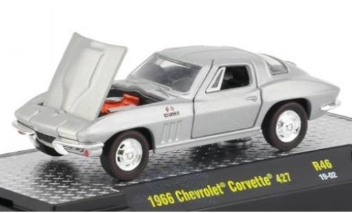Modellautos Chevrolet Corvette 1/64 M2 Machines 427 silber 1966 Chevrolet Corvette 1/64 M2 Machines 427 silber 1966 modellautos