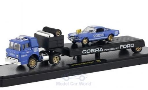 Ford C600 1/64 M2 Machines C-600 Cobra 1966 mit Shelby G.T. 350 modellautos