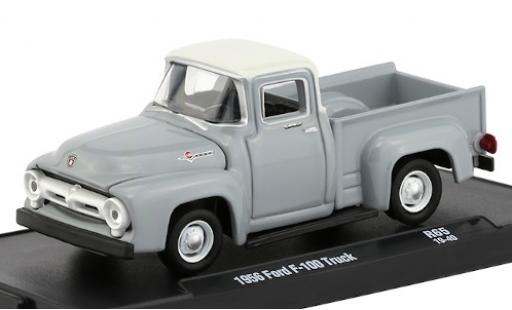 Ford F-1 1/64 M2 Machines 00 grau/weiss 1956 modellautos