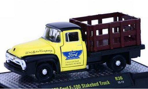 Ford F-1 1/64 M2 Machines 00 Stakebed Truck Motor Company 1956 voiture-Trucks Release 36 modellautos