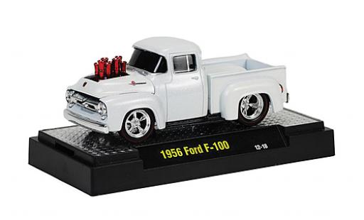 Ford F-100 1/64 M2 Machines F 100 Tuning weiss 1956 Ground Pounders modellautos
