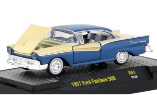 Modellautos Ford Fairlane 1/64 M2 Machines 500 blau/beige 1957 Ford Fairlane 1/64 M2 Machines 500 blau/beige 1957 modellautos