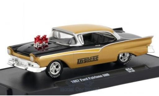 Ford Fairlane 1957 1/64 M2 Machines 500 beige/schwarz 1957 modellautos